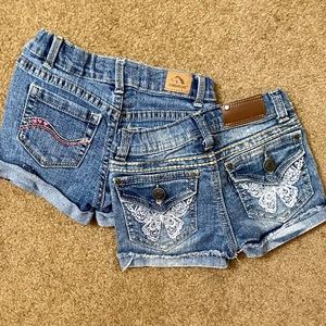 2️⃣ Girls Jean Shirts Sz 2T